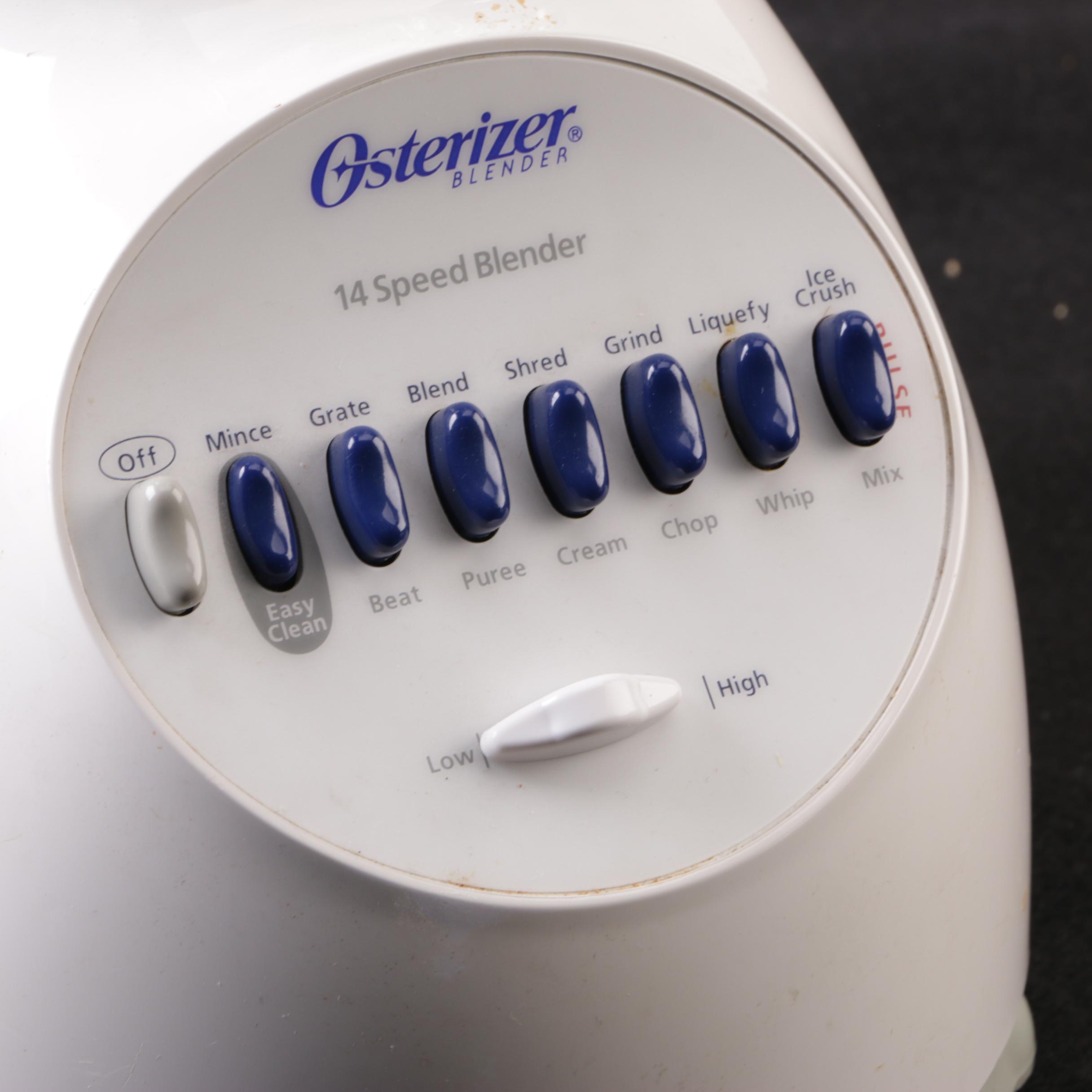 KitchenAid Toaster, Oster "Osterizer" Blender and Cuisinart Hand Mixer