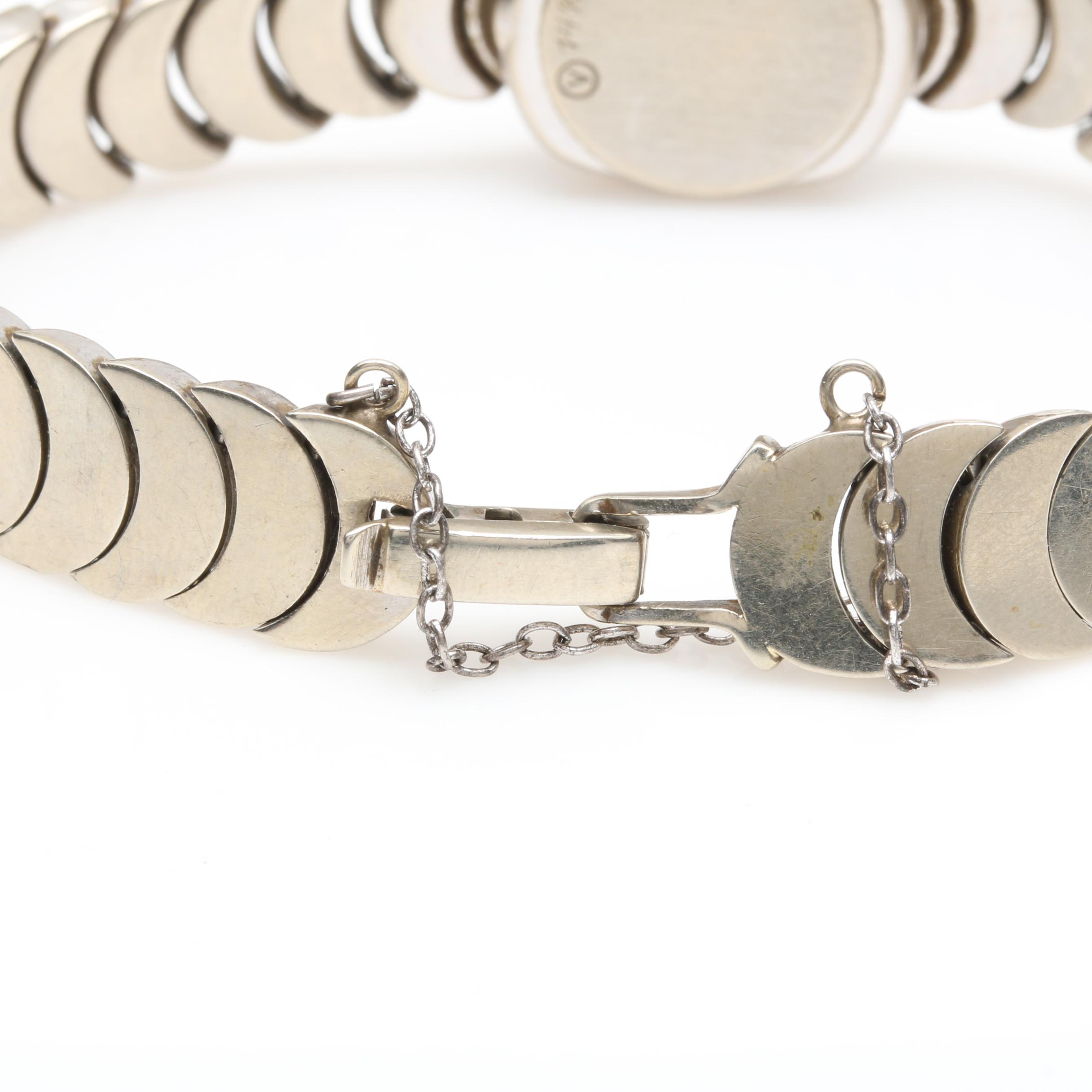 Geneva 14K White Gold Watch