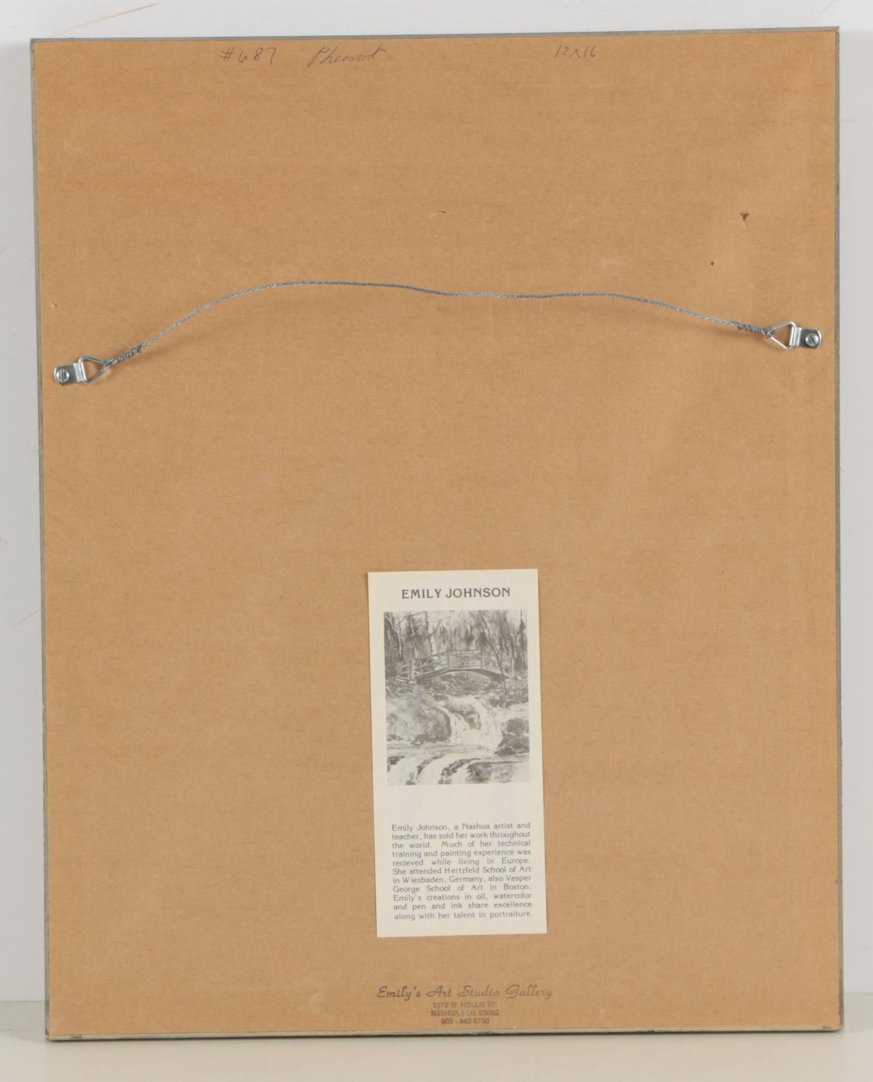 Emily L. Johnson Watercolor and Gouache Paintings of Birds