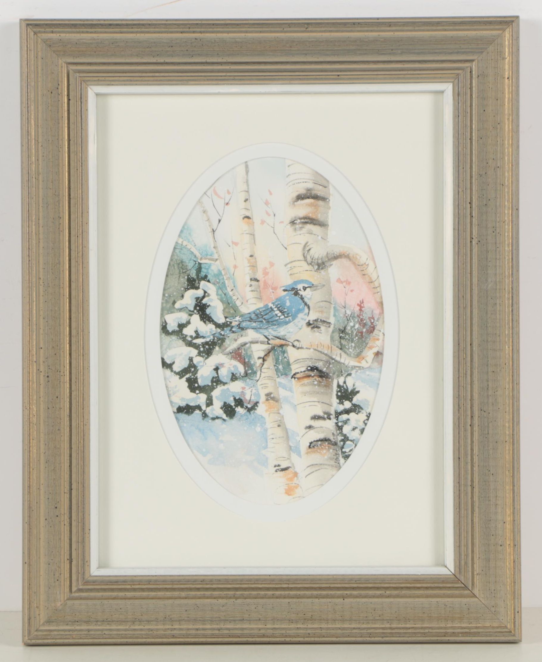 Emily L. Johnson Watercolor and Gouache Paintings of Birds