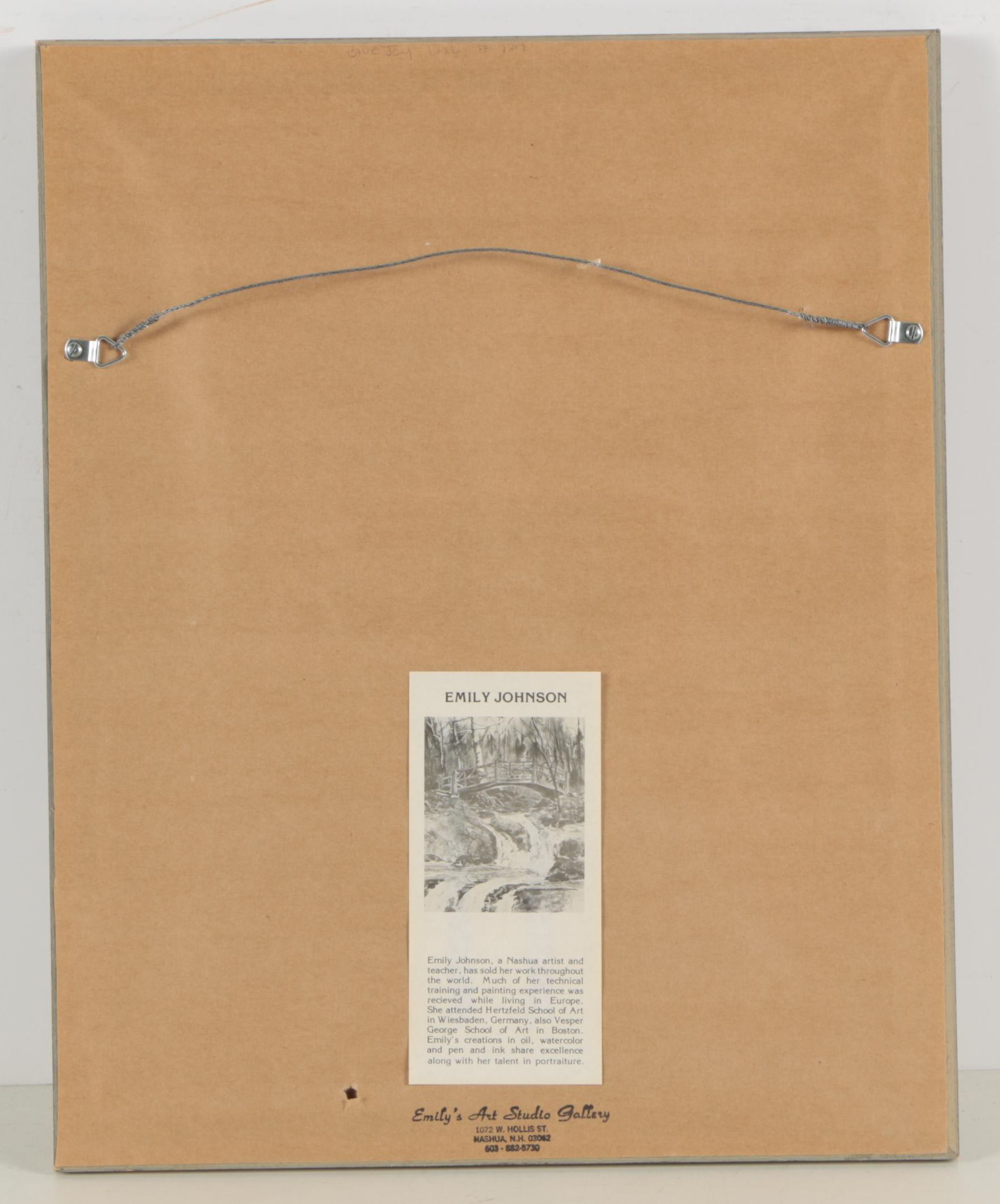 Emily L. Johnson Watercolor and Gouache Paintings of Birds