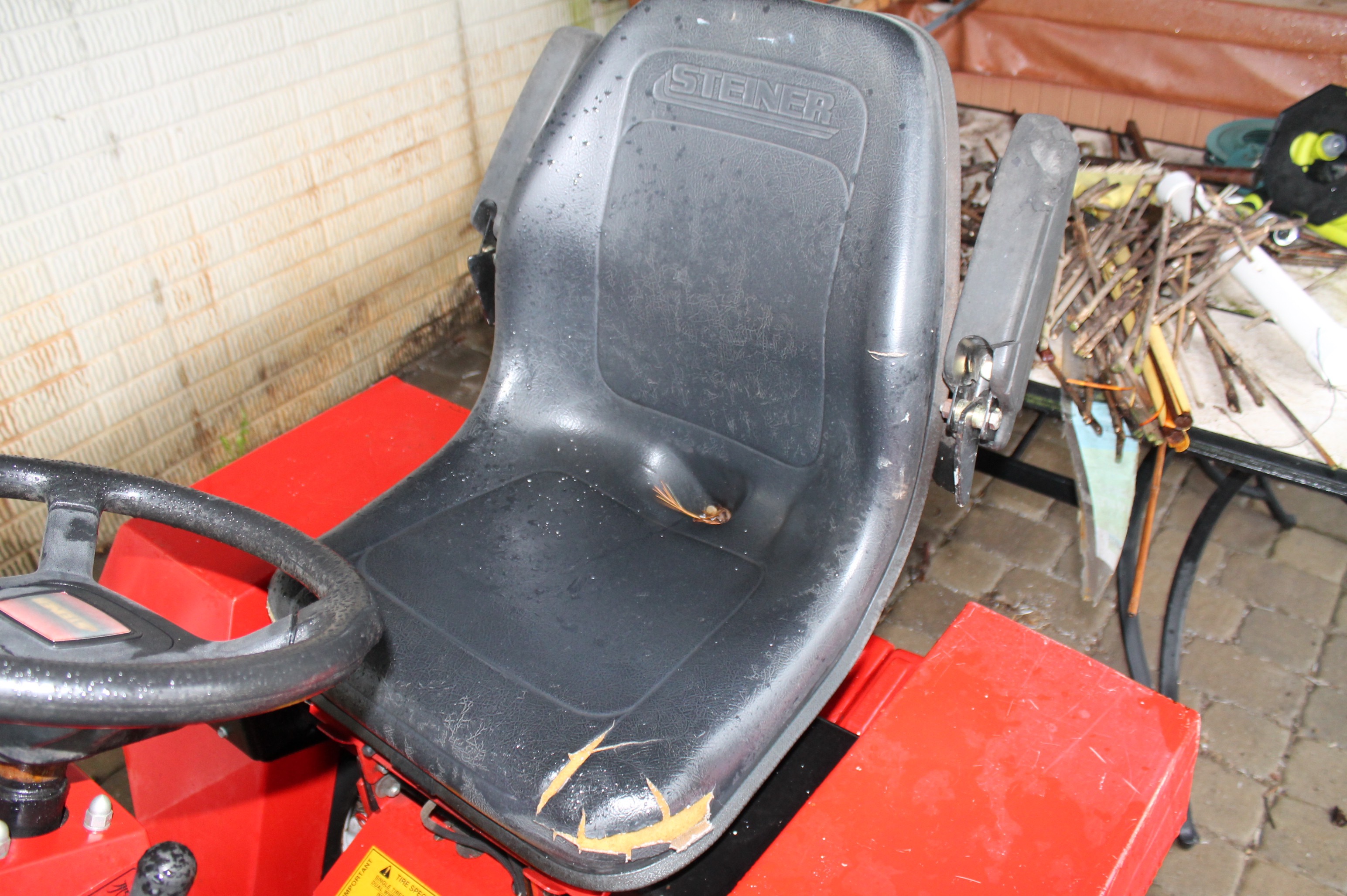 Steiner 430 Max Lawn Tractor with 60" Cutting Deck and Dozer Blade