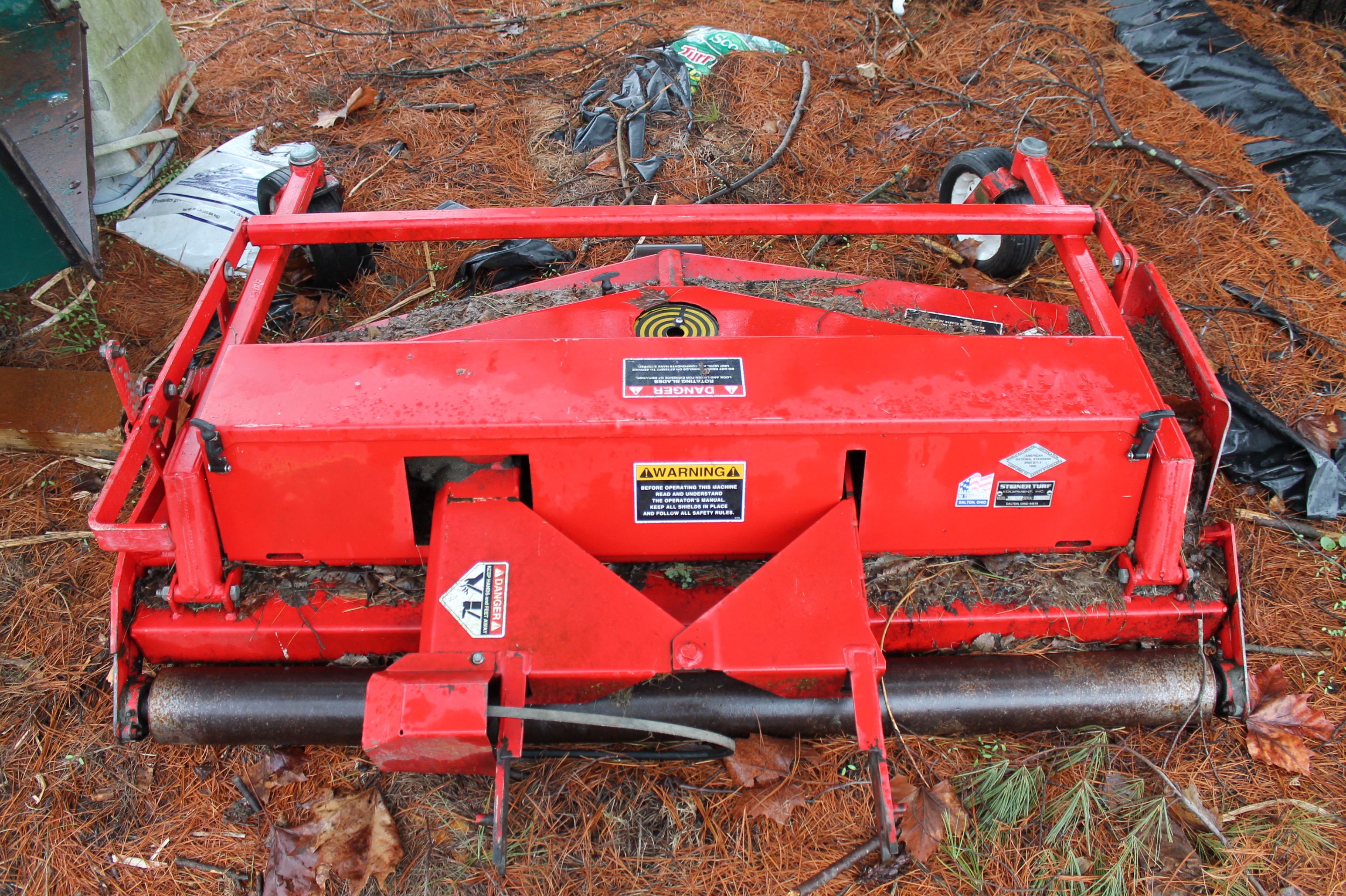 Steiner 430 Max Lawn Tractor with 60" Cutting Deck and Dozer Blade