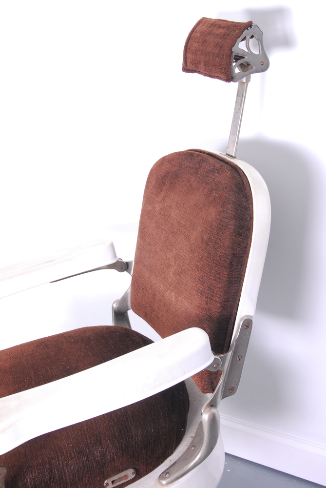 Circa 1950s Barber Chair by Emil J. Paidar