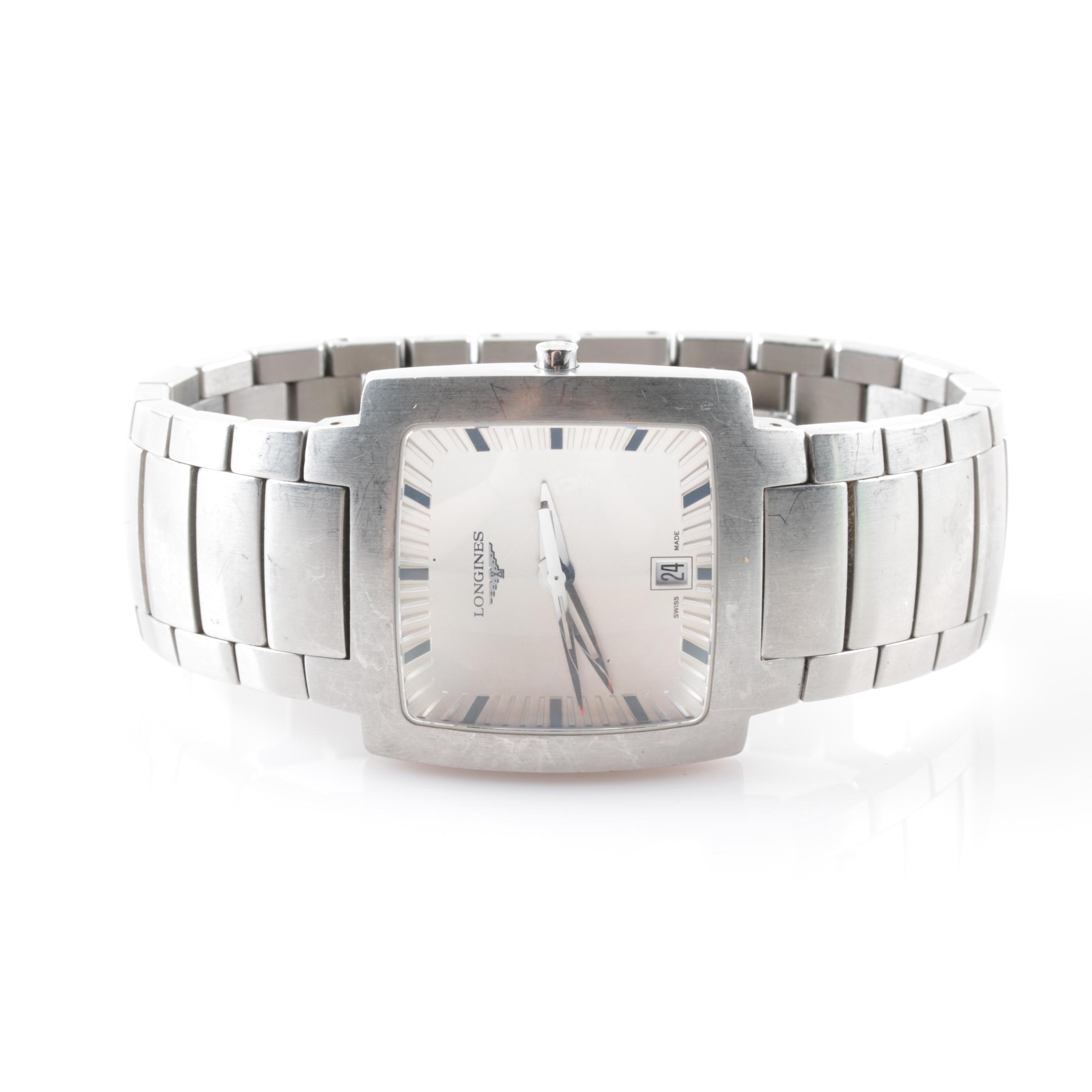 Longines Opposition Stainless Steel Quartz Watch