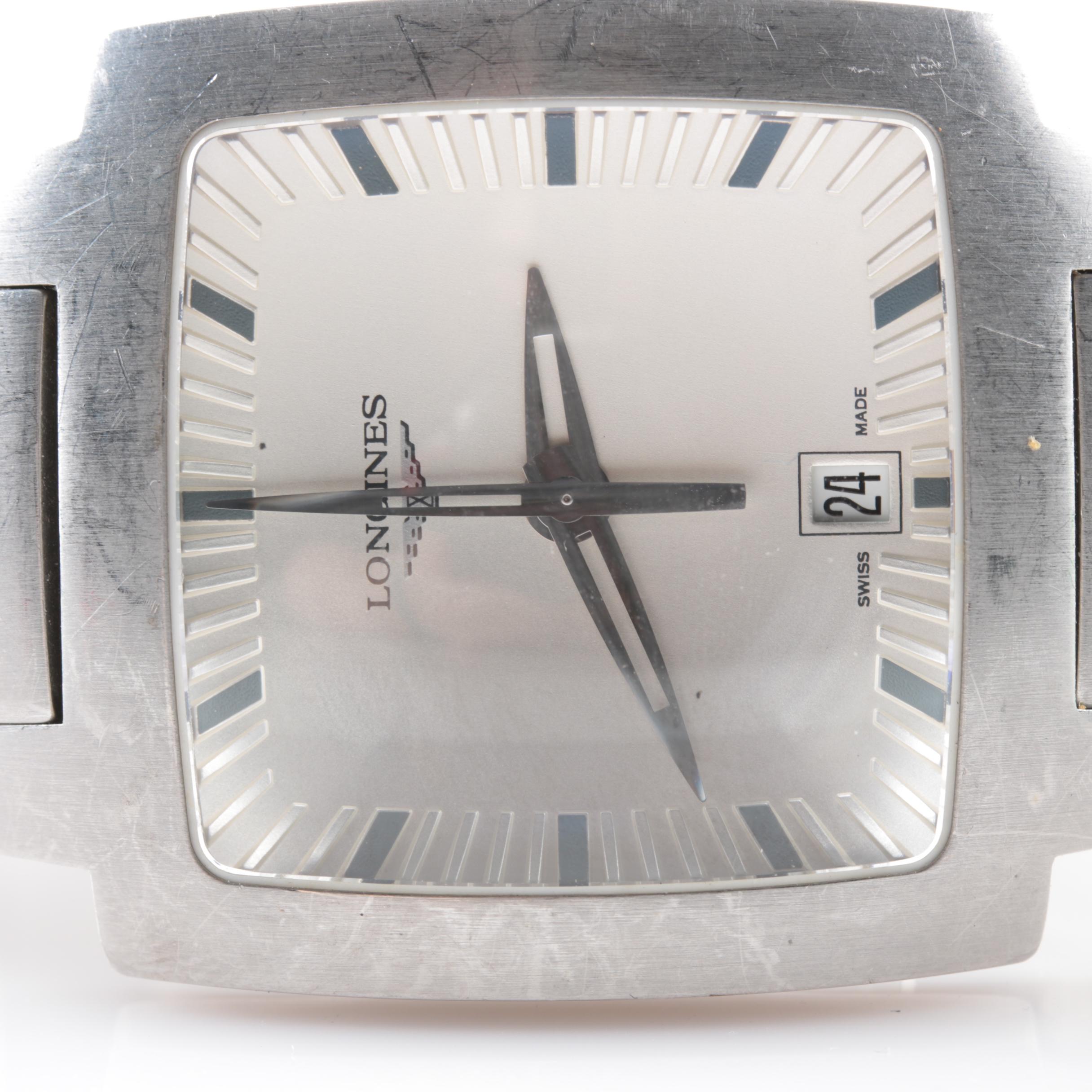 Longines Opposition Stainless Steel Quartz Watch