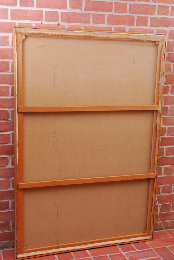 Pritchard Oil Painting of Western Saloon Scene