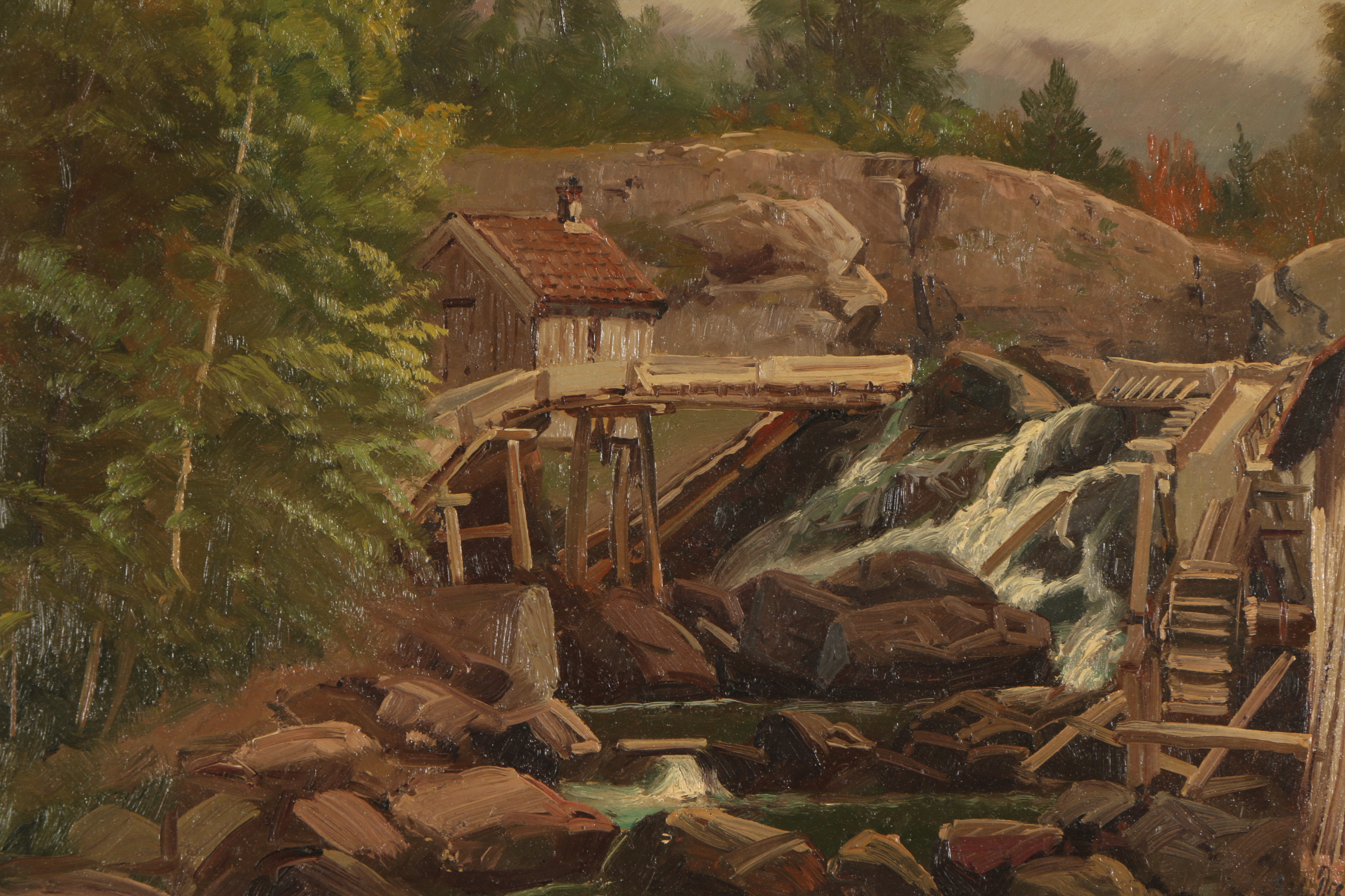 Svend Drews Oil Painting