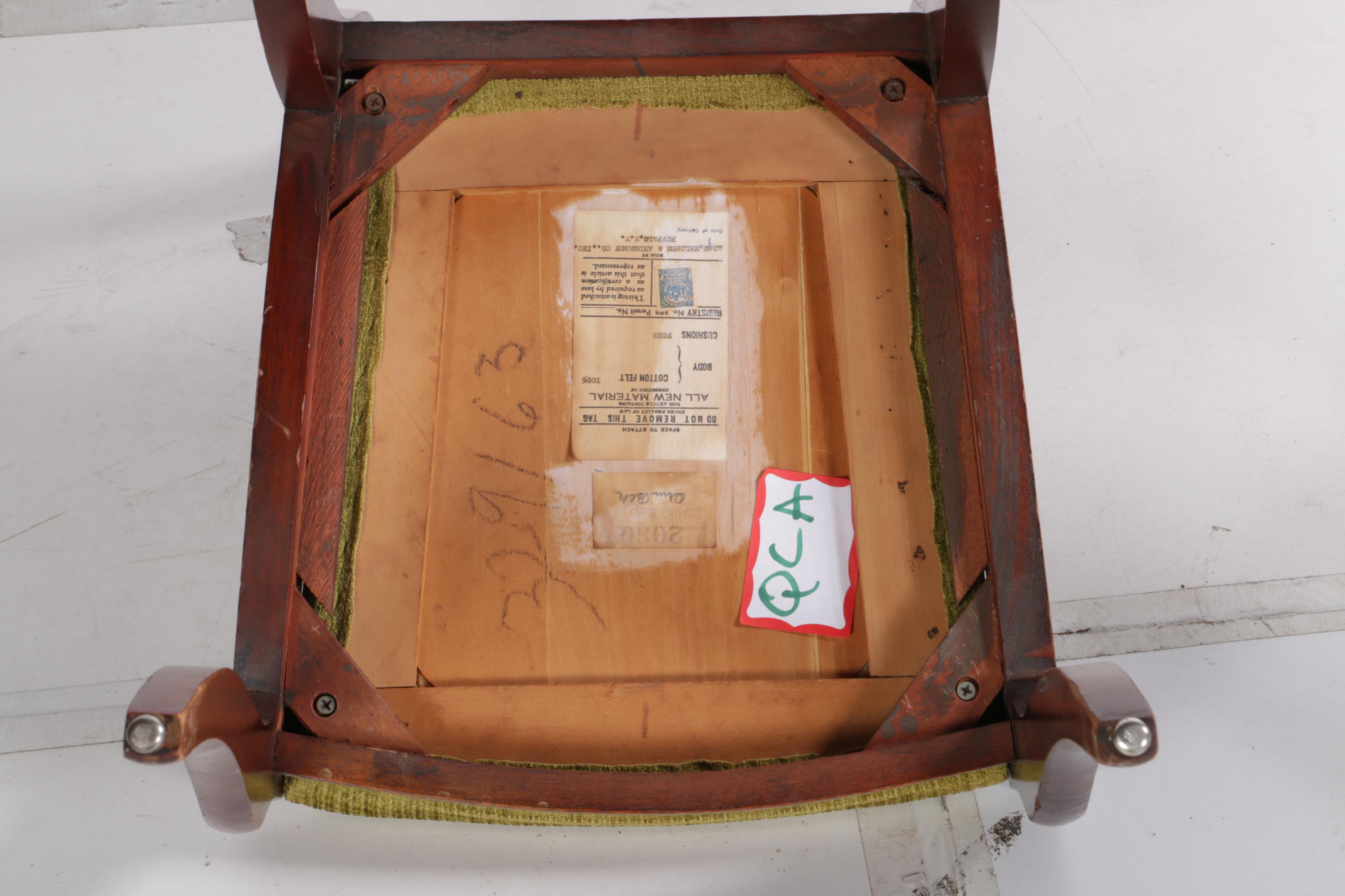 Vintage Ladder Back Dining Chairs