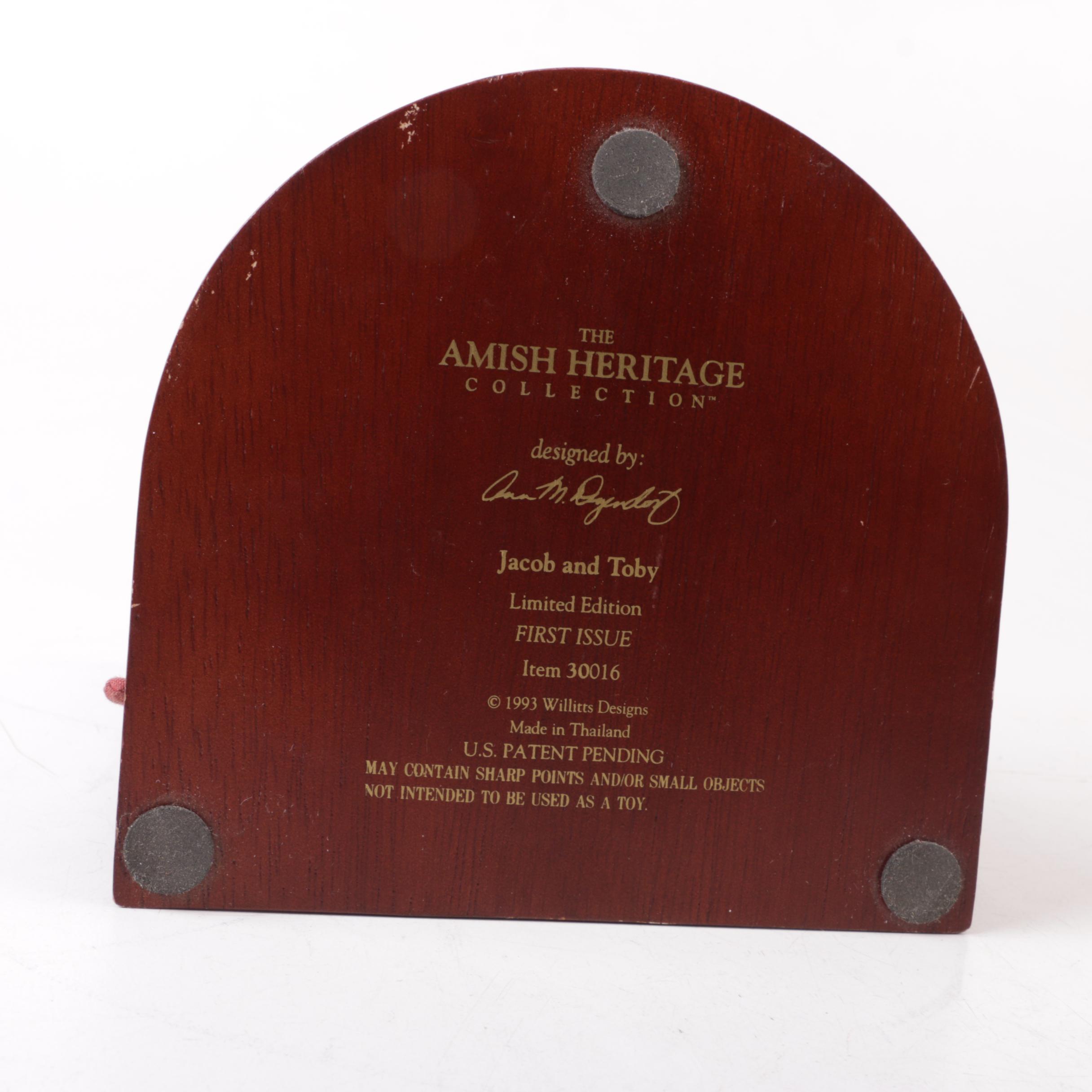 "The Amish Heritage Collection" Figurines