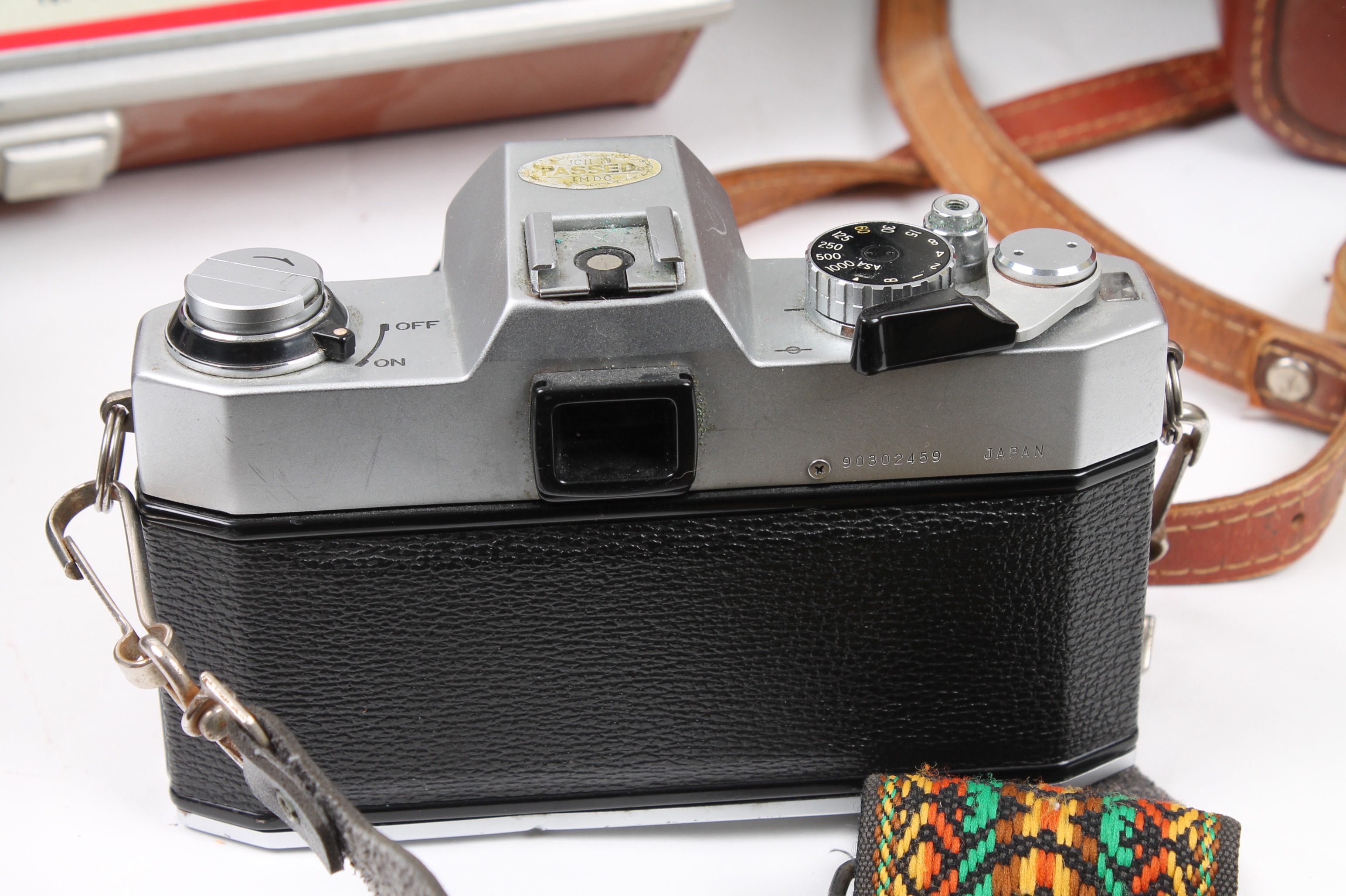 Polaroid and Yashica Cameras and Tasco Telescope