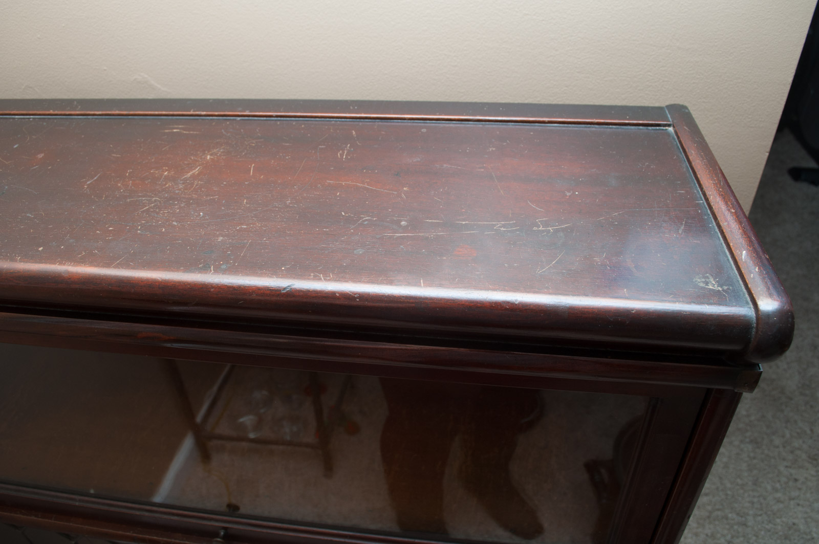 Antique Globe-Wernicke Barrister's Bookcase with Drawer Base