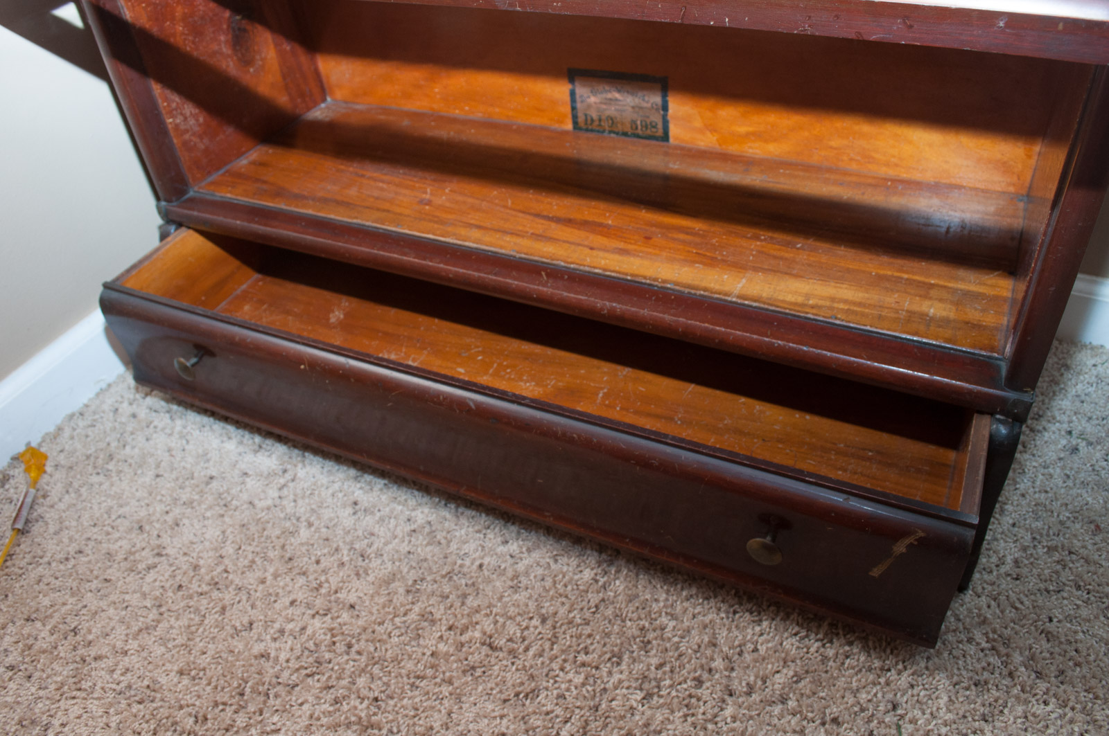 Antique Globe-Wernicke Barrister's Bookcase with Drawer Base