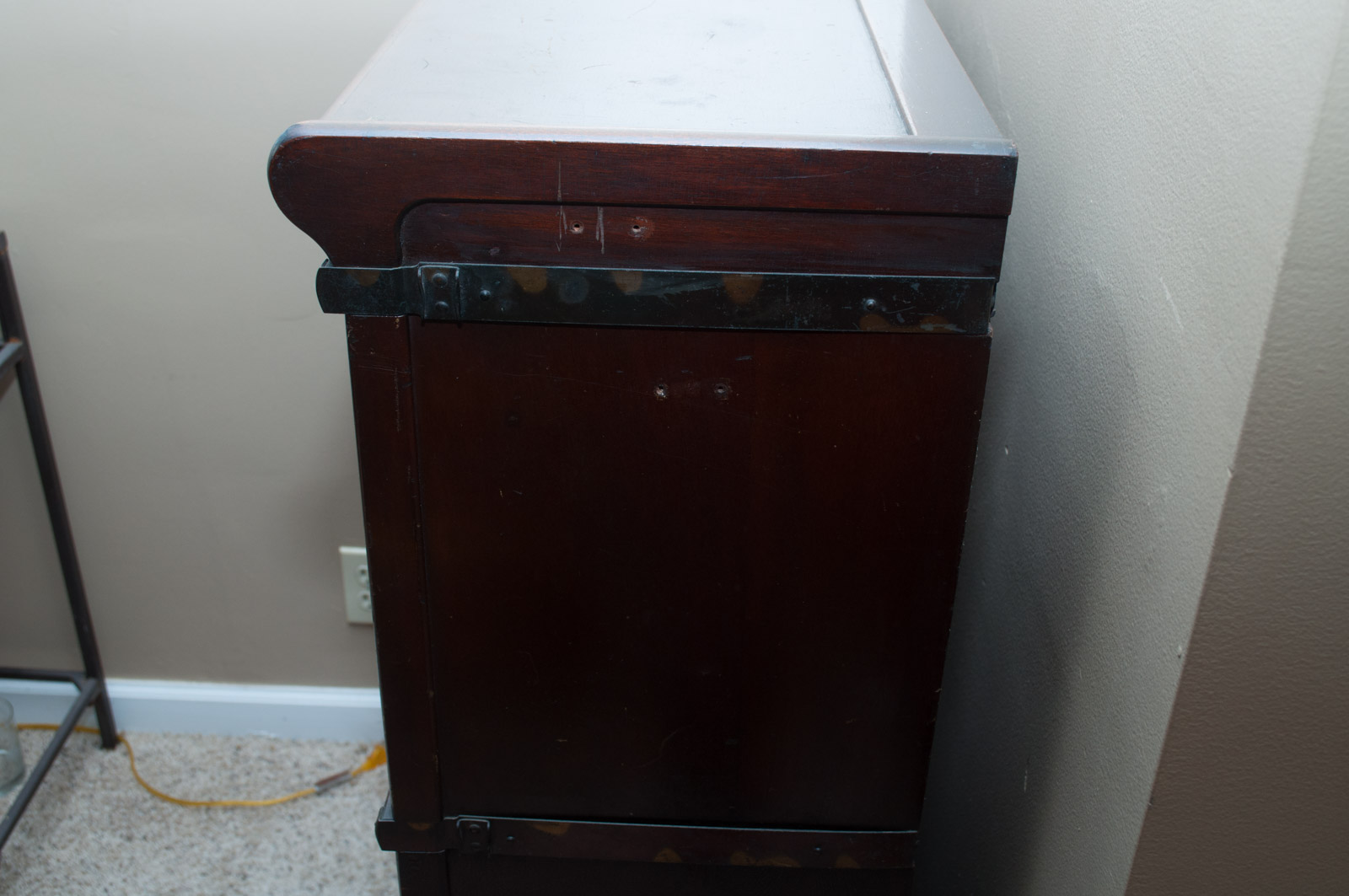 Antique Globe-Wernicke Barrister's Bookcase with Drawer Base