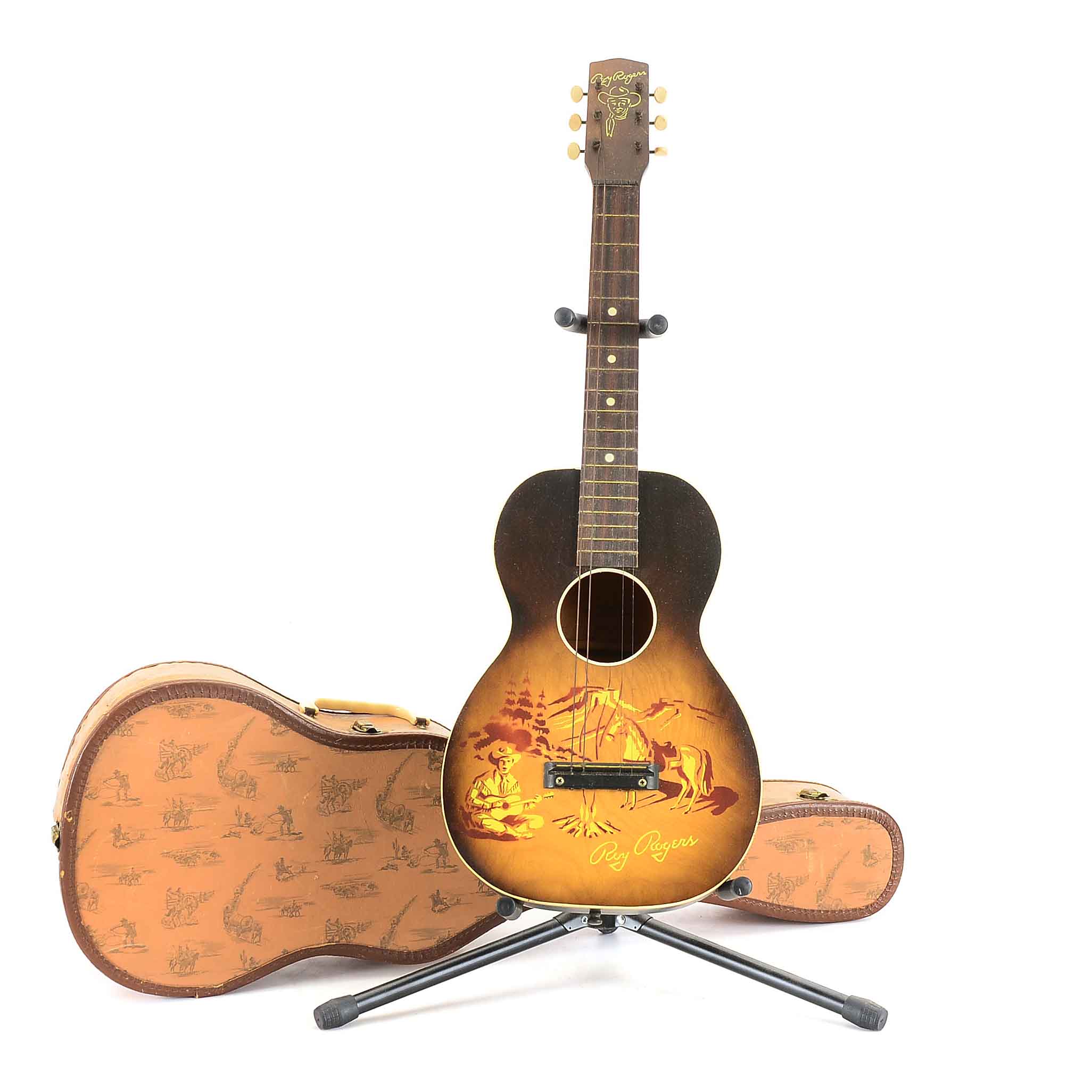 Roy Rogers Guitar with Case