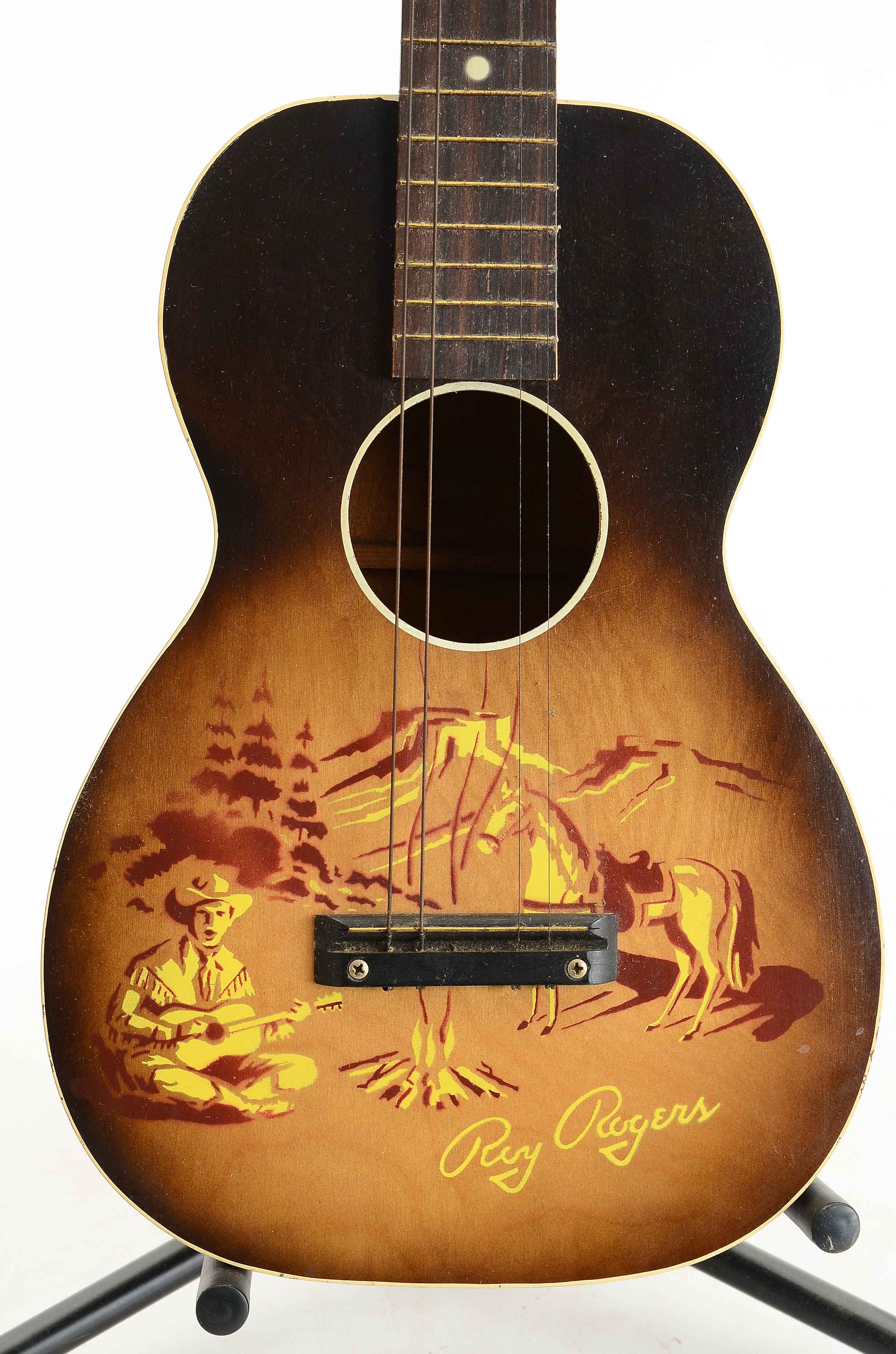 Roy Rogers Guitar with Case