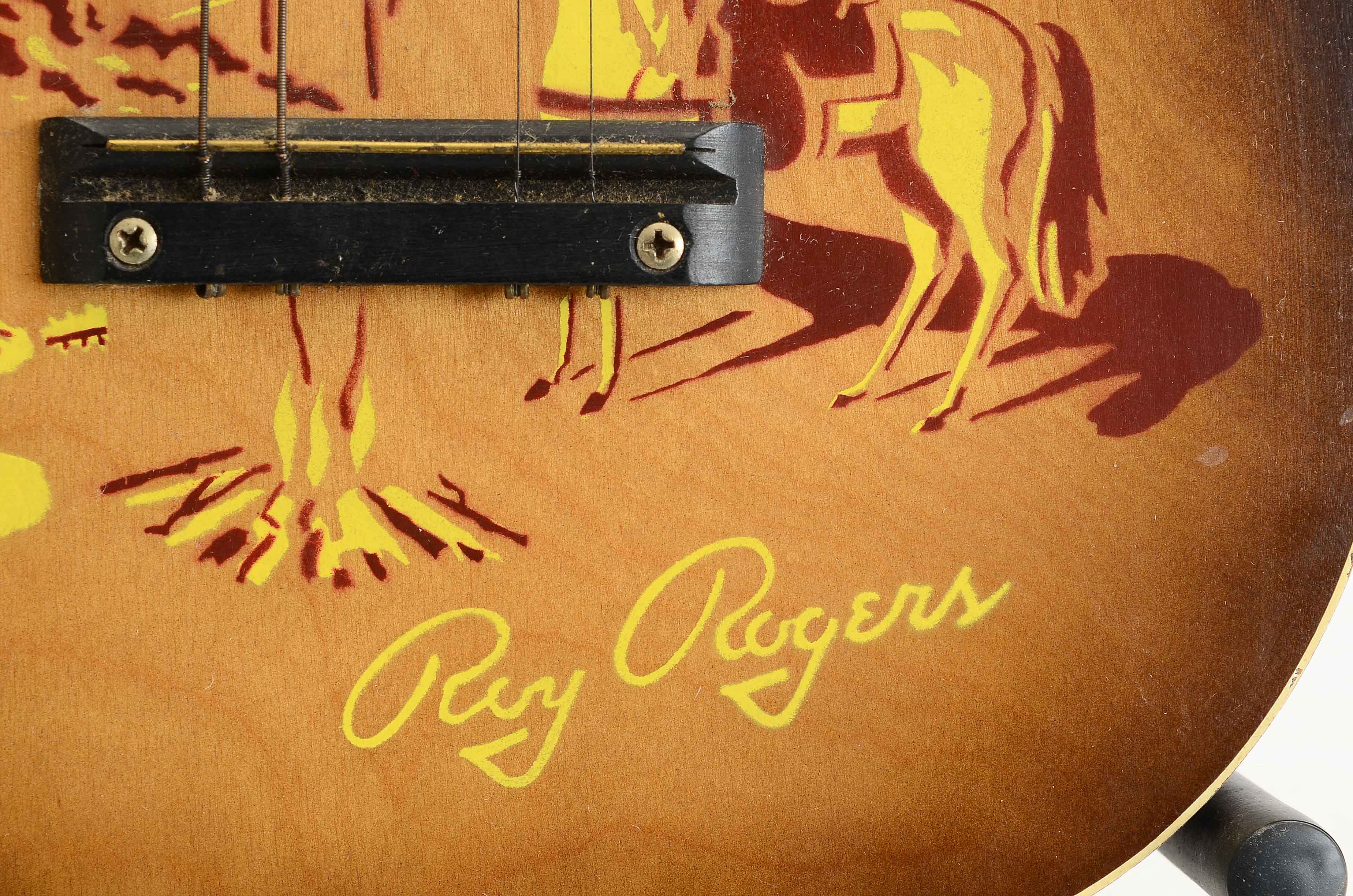 Roy Rogers Guitar with Case