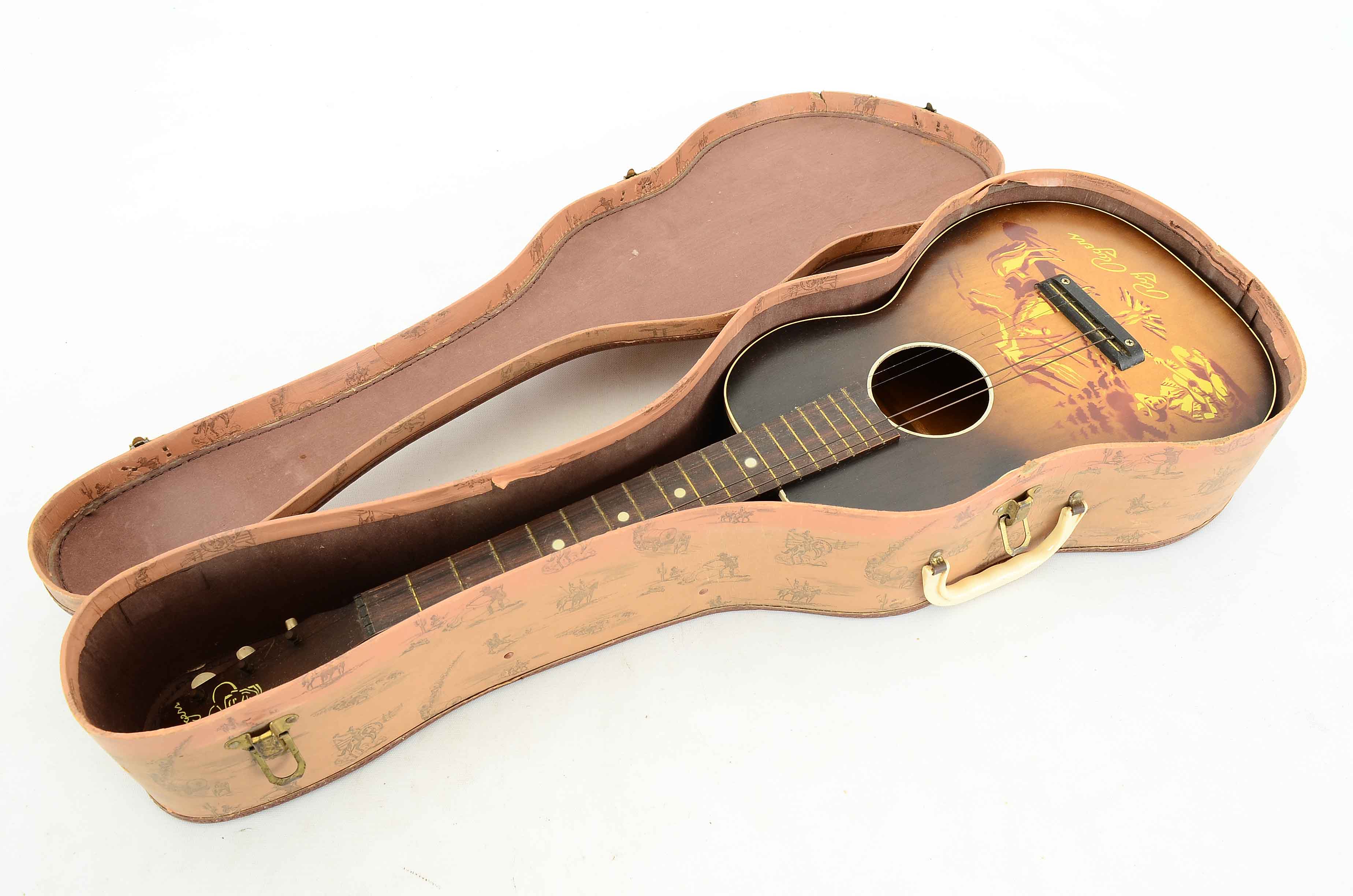 Roy Rogers Guitar with Case