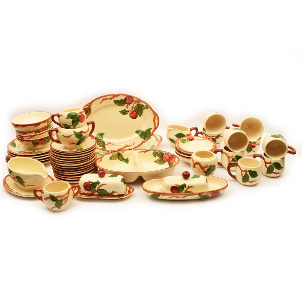 Vintage Francisan "Apple Blossom" Serveware