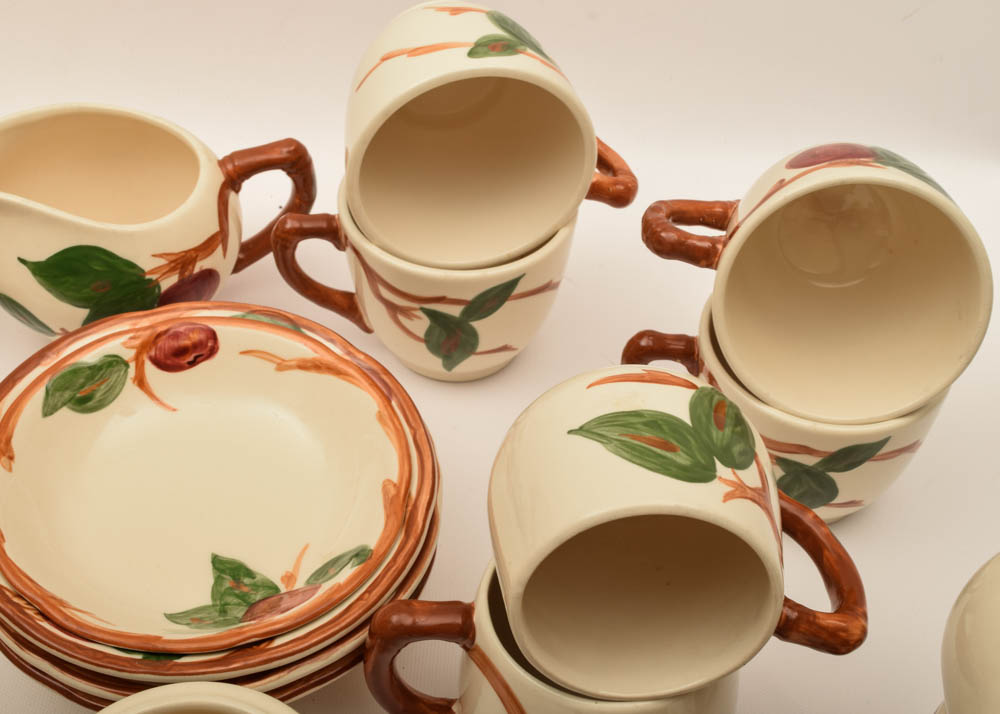 Vintage Francisan "Apple Blossom" Serveware