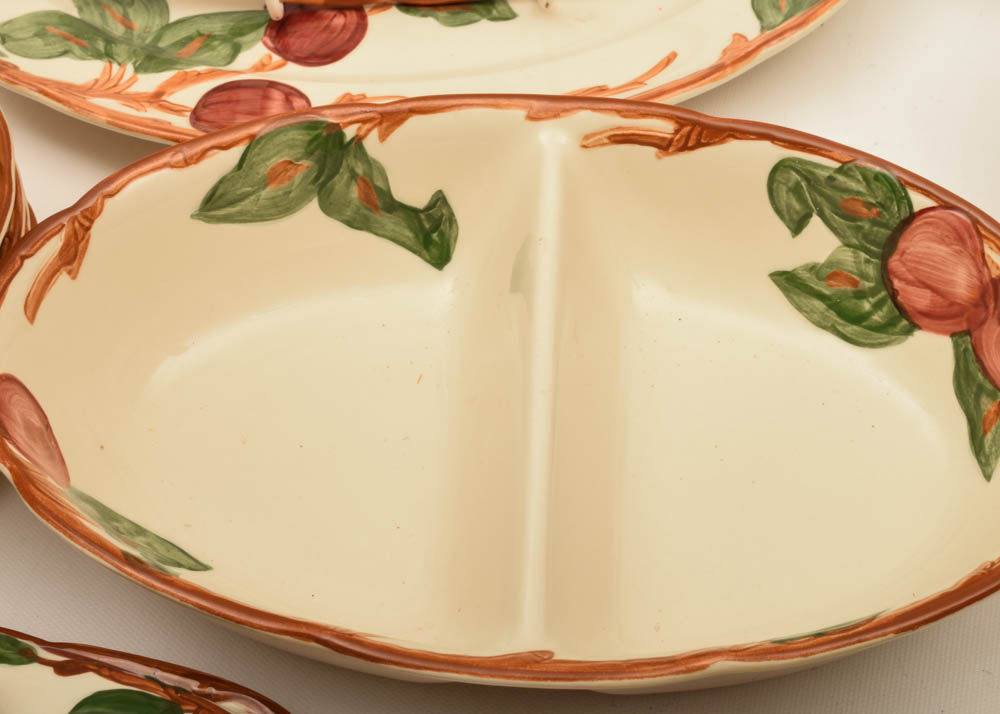 Vintage Francisan "Apple Blossom" Serveware