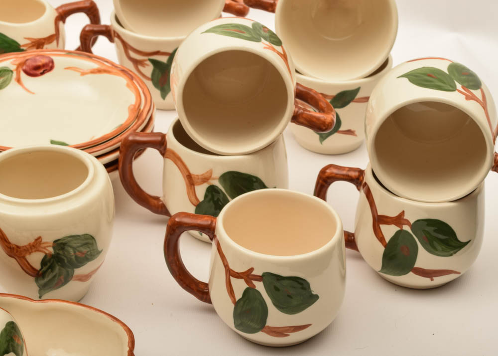 Vintage Francisan "Apple Blossom" Serveware