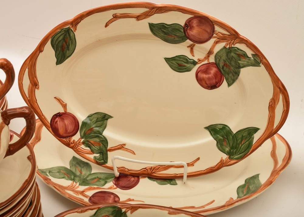 Vintage Francisan "Apple Blossom" Serveware