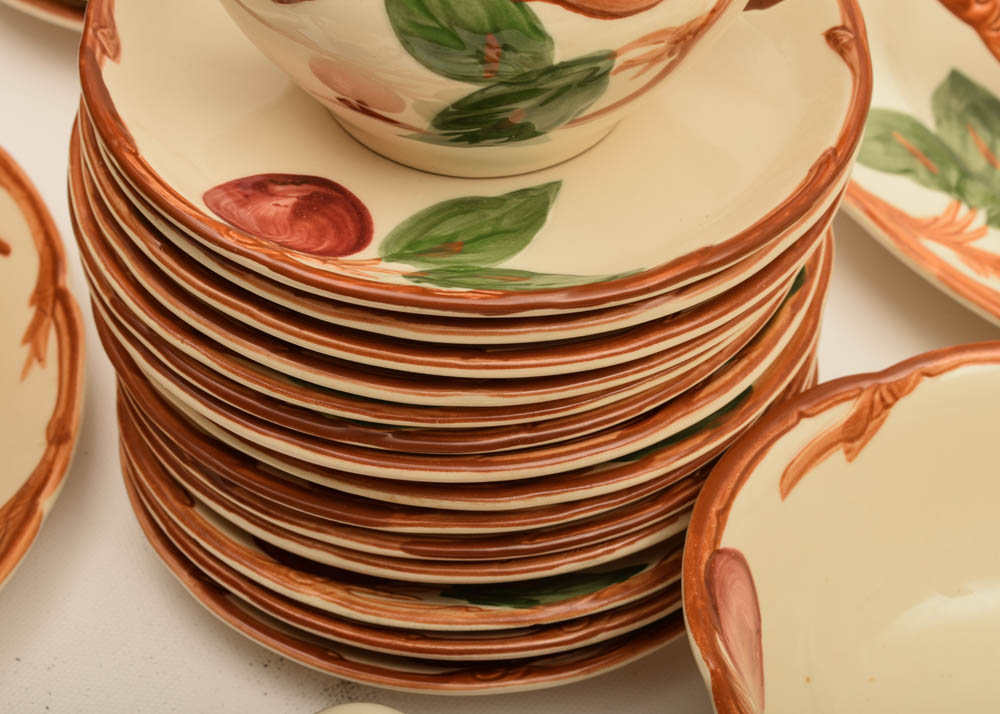 Vintage Francisan "Apple Blossom" Serveware