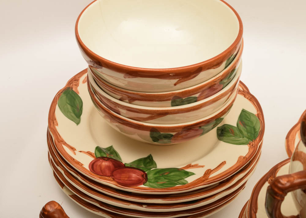 Vintage Francisan "Apple Blossom" Serveware