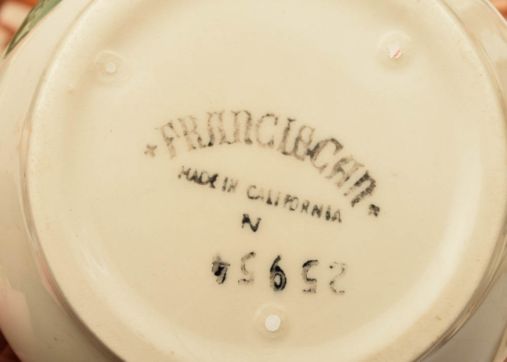 Vintage Francisan "Apple Blossom" Serveware