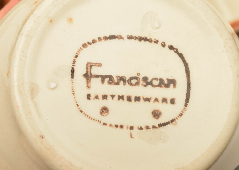 Vintage Francisan "Apple Blossom" Serveware