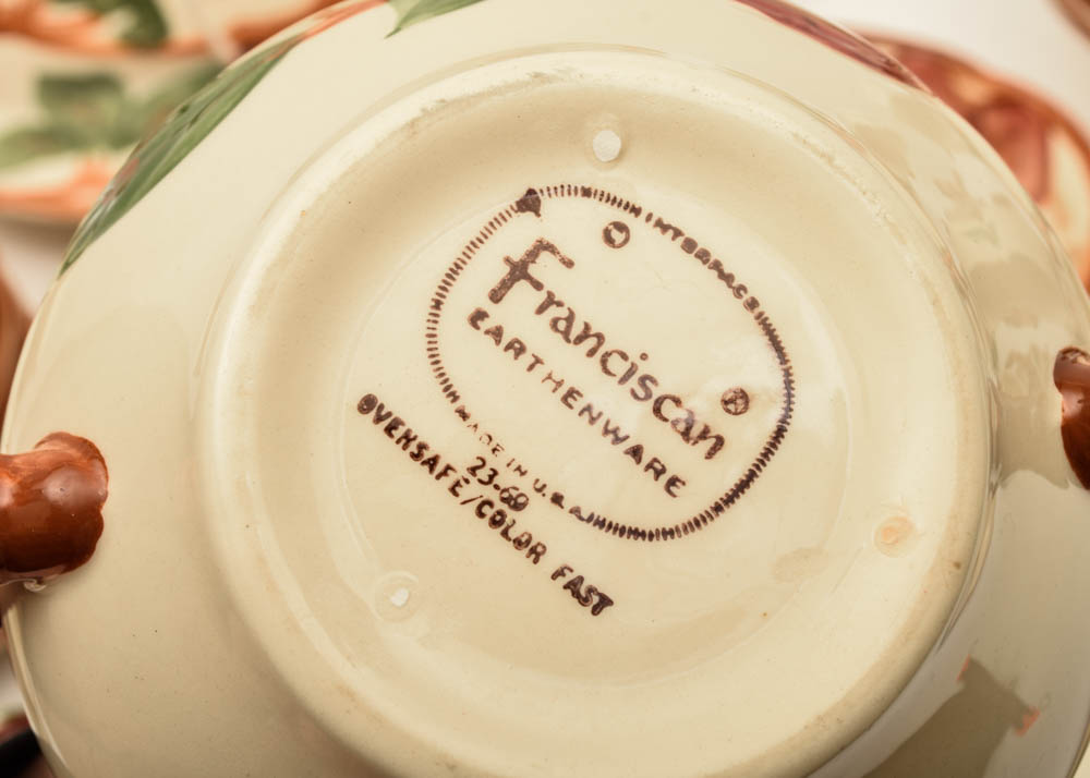 Vintage Francisan "Apple Blossom" Serveware