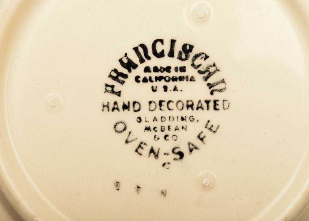 Vintage Francisan "Apple Blossom" Serveware