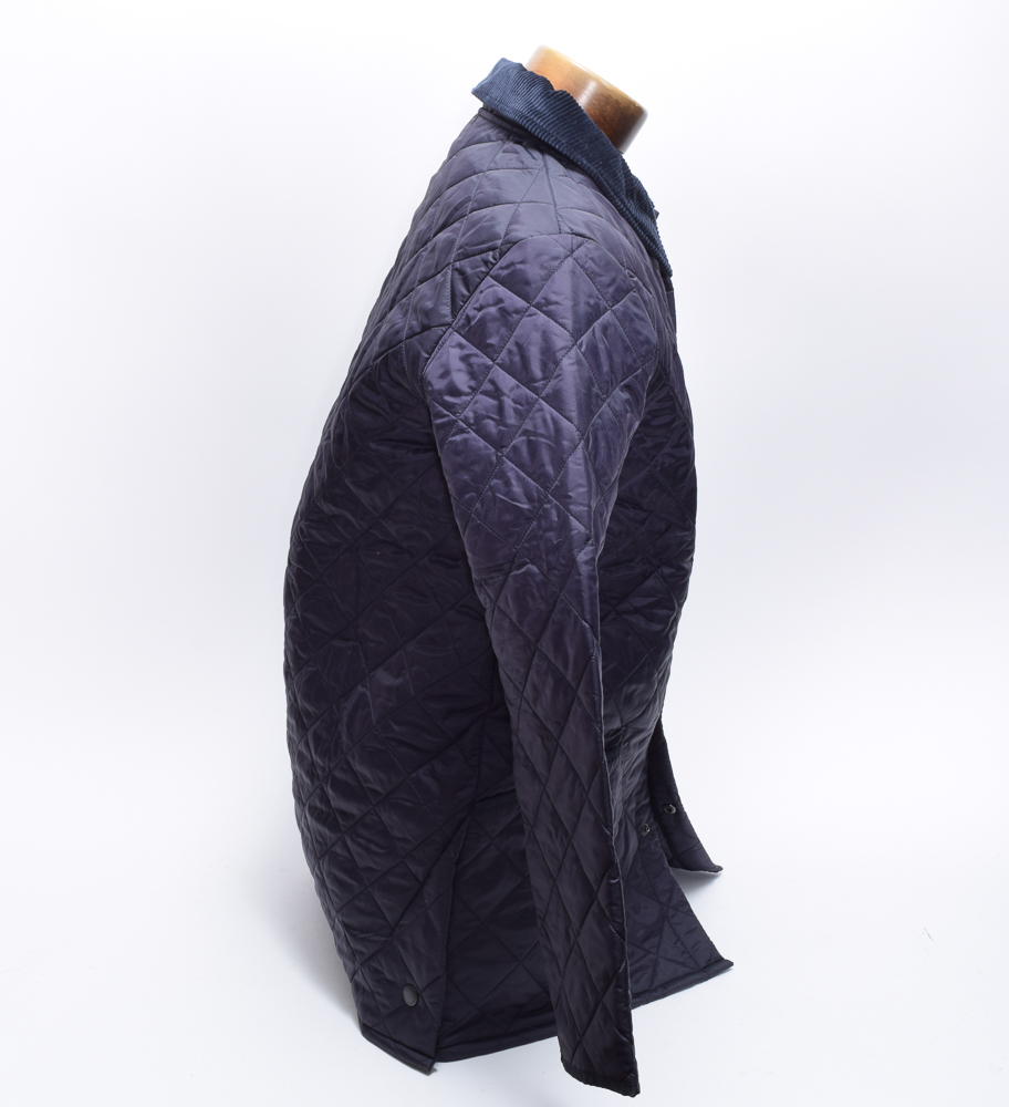 Men's Barbour Navy Liddesdale Quilted Jacket