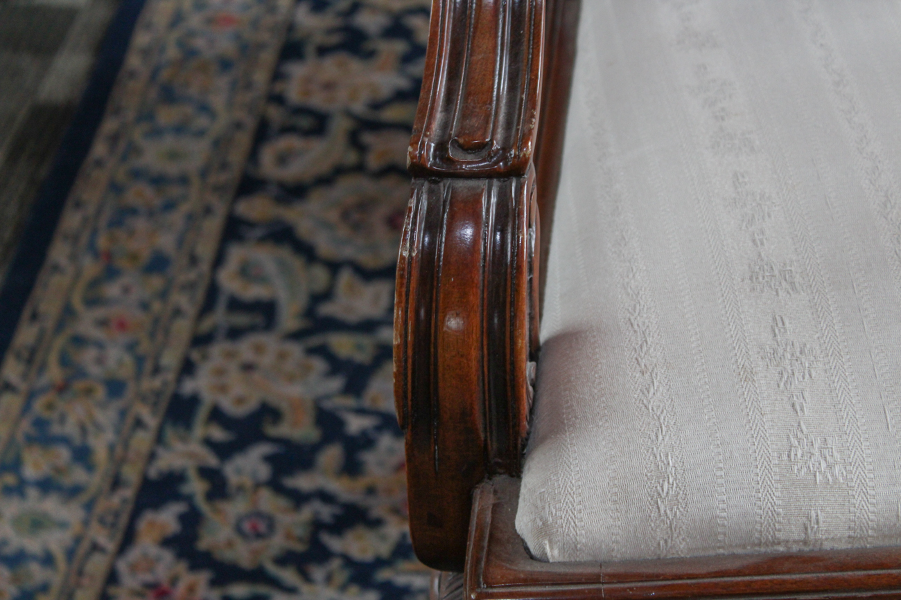 Set of Eight Chippendale Style Dining Chairs