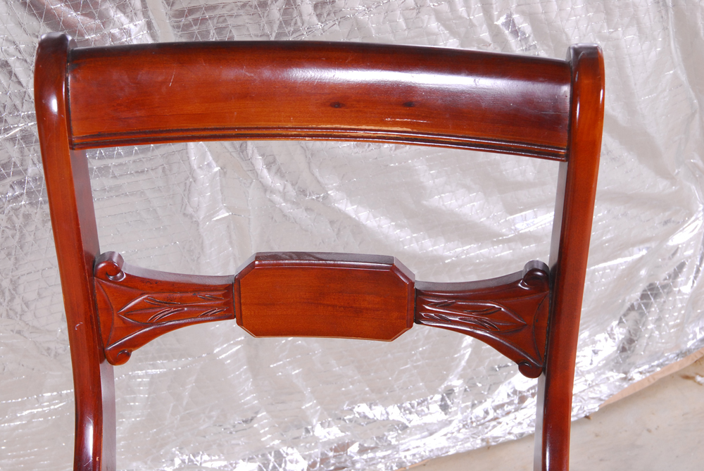 Set of Vintage Duncan Phyfe Style Dining Chairs by Drexel