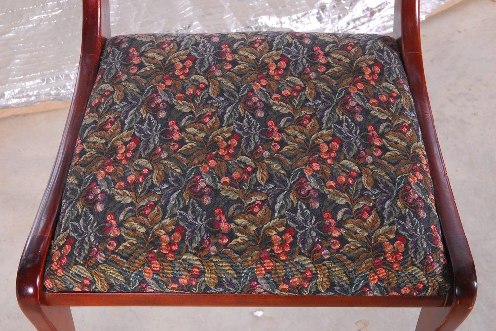 Set of Vintage Duncan Phyfe Style Dining Chairs by Drexel