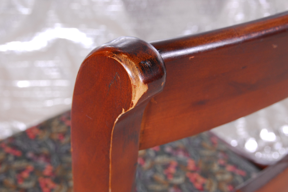 Set of Vintage Duncan Phyfe Style Dining Chairs by Drexel