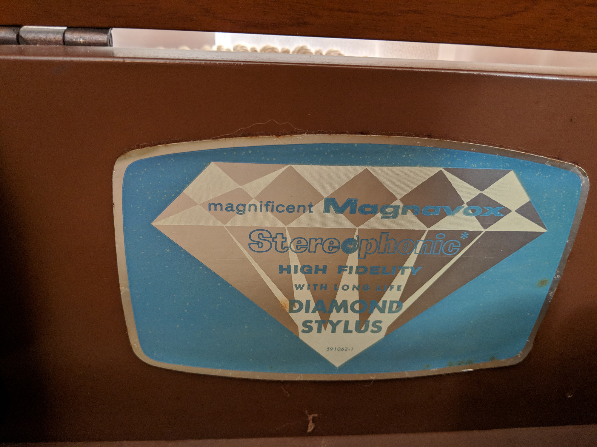 Magnigicant Magnavox Stereophonic High Fidelity Console and Record Collection