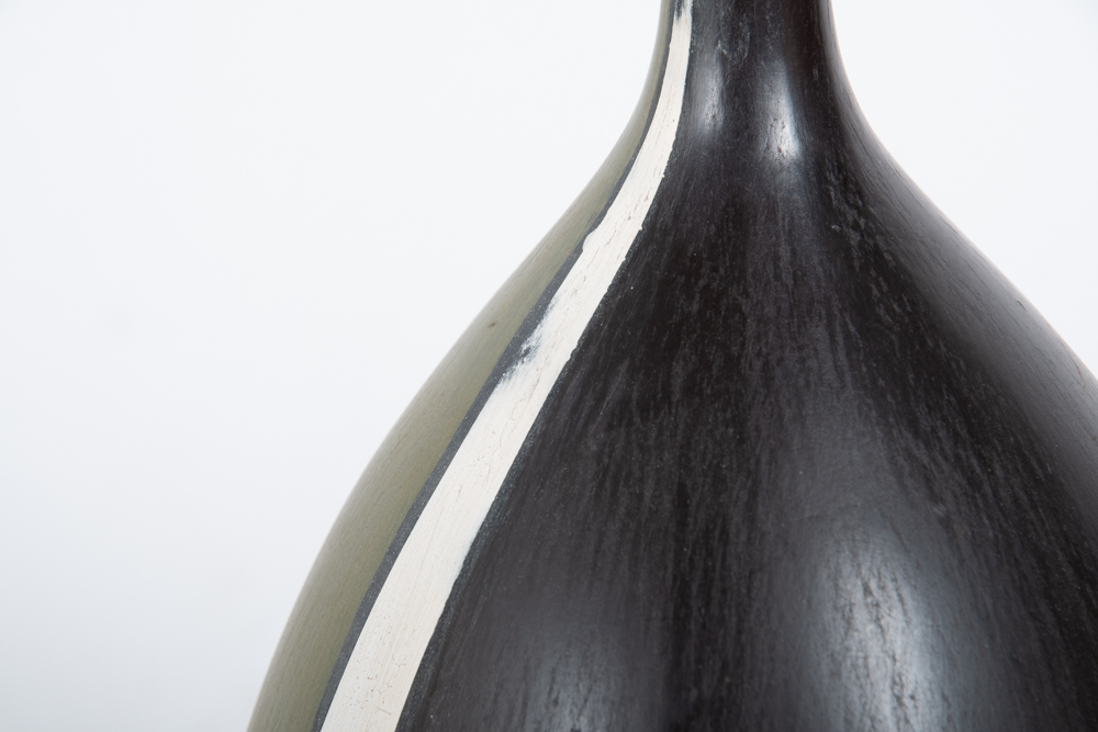 Painted Ceramic Floor Vases