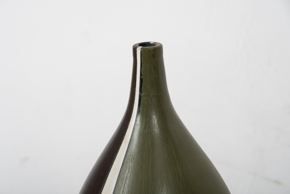 Painted Ceramic Floor Vases