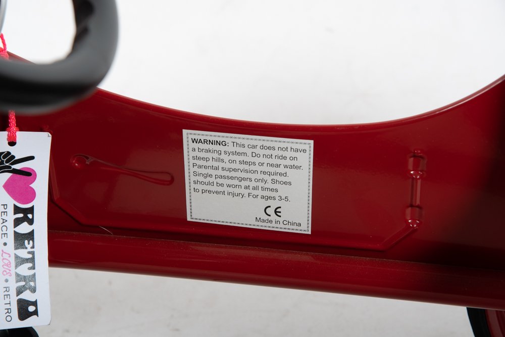 Pressed Steel Pedal Car by Pottery Barn