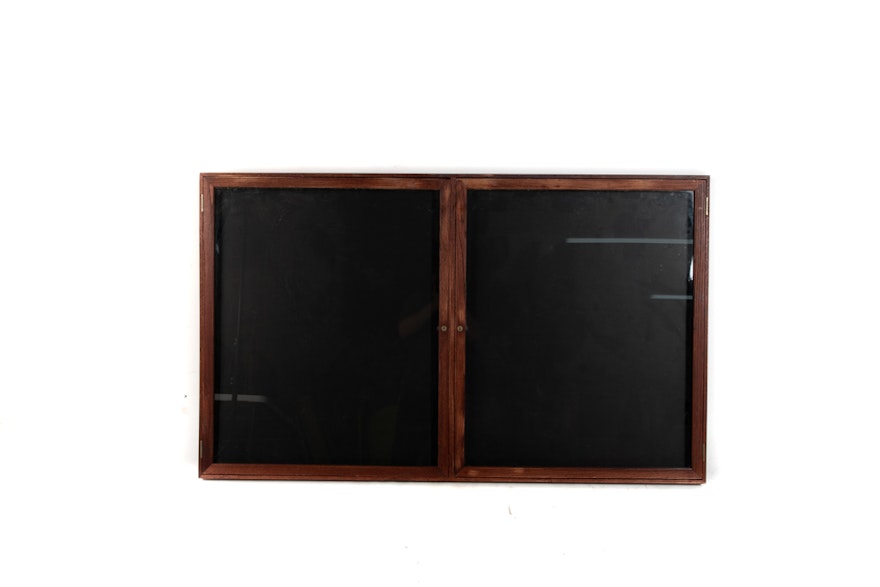 Wall Mount Display Case or Notice Board