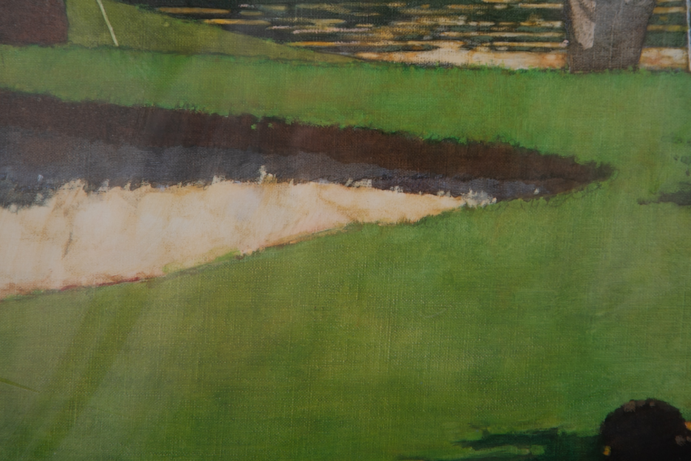 Offset Lithograph After Bart Forbes "1993 GTE Byron Nelson Classic"