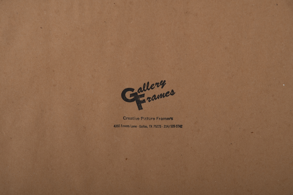 Offset Lithograph After Bart Forbes "1993 GTE Byron Nelson Classic"