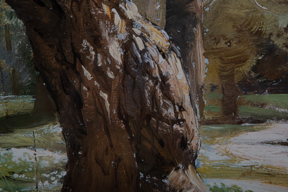 Offset Lithograph Print after Painting by Peder Monsted