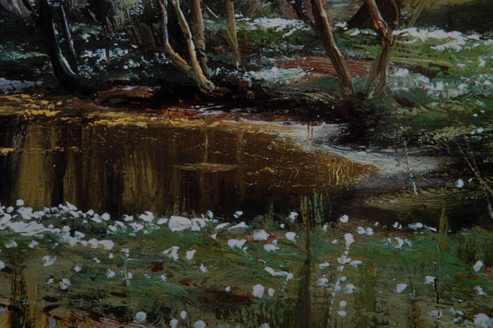 Offset Lithograph Print after Painting by Peder Monsted