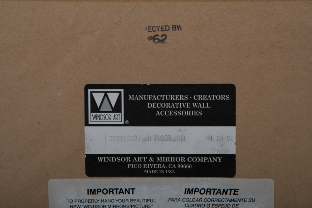 Offset Lithograph Print after Painting by Peder Monsted