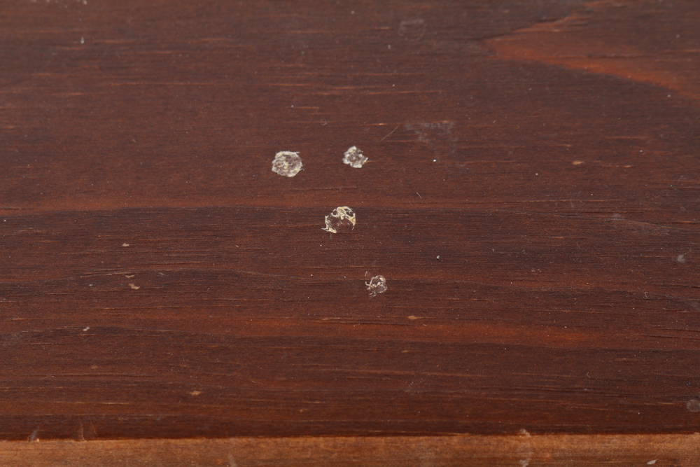 Wood and Metal Accent Table