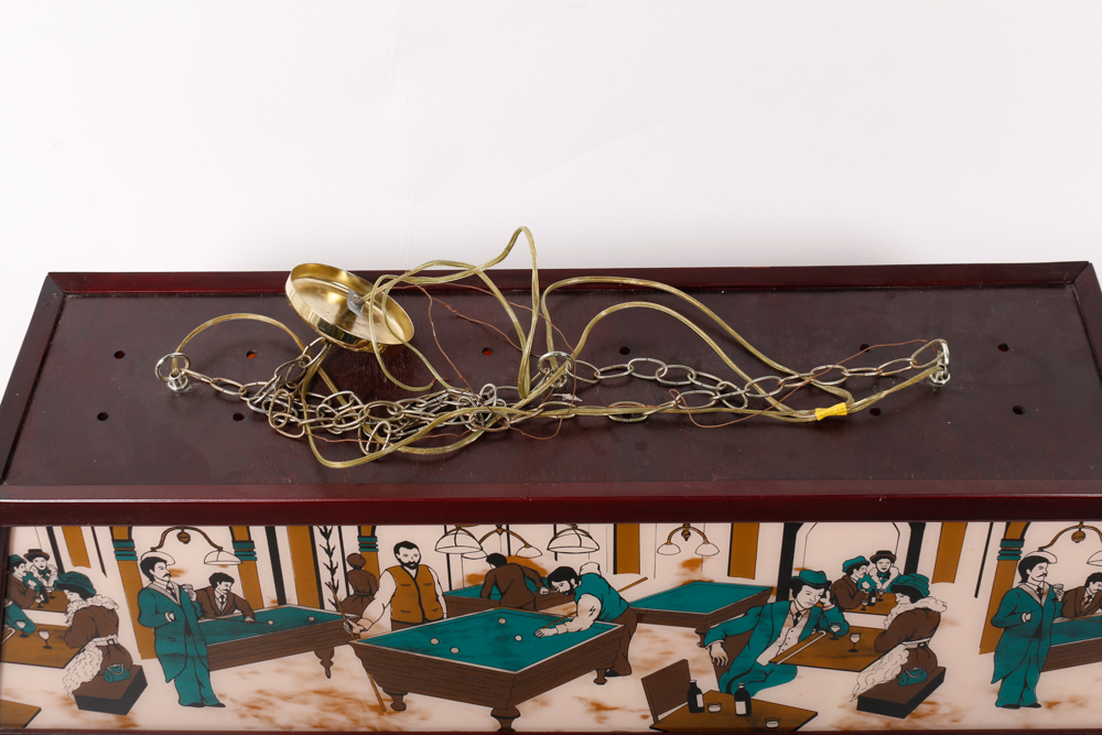Pendant Light for Pool or Billiards Table